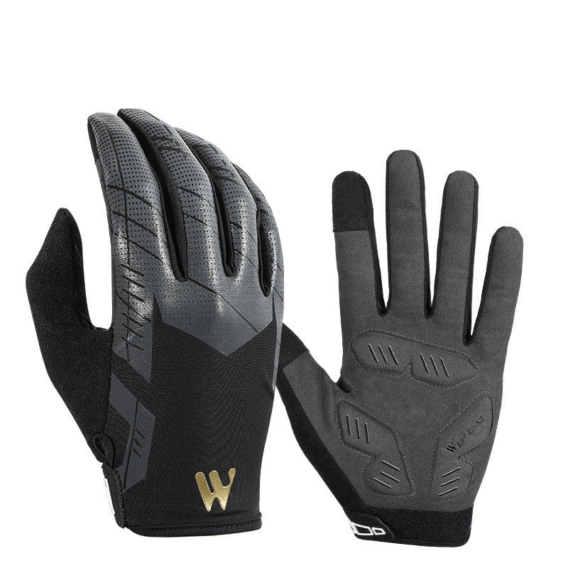 Full-Finger Shock-Absorbing Riding Gloves