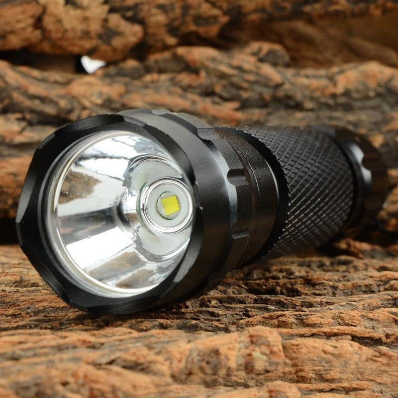 High-Power LED Rechargeable Long-Range Flashlight