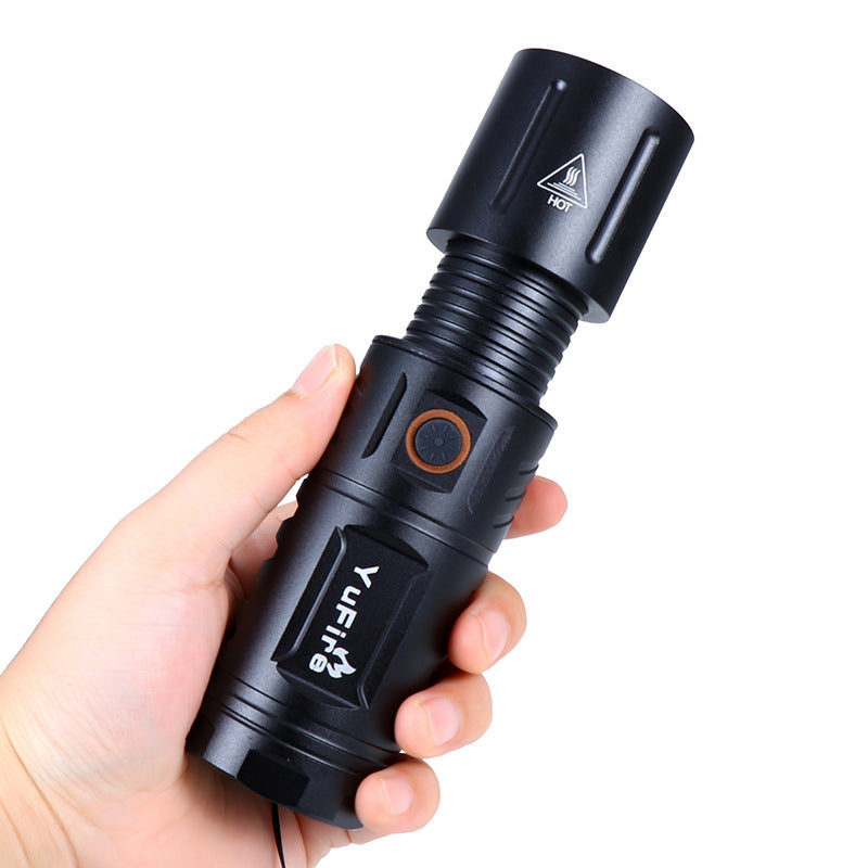Long-Range Rechargeable Outdoor Spotlight