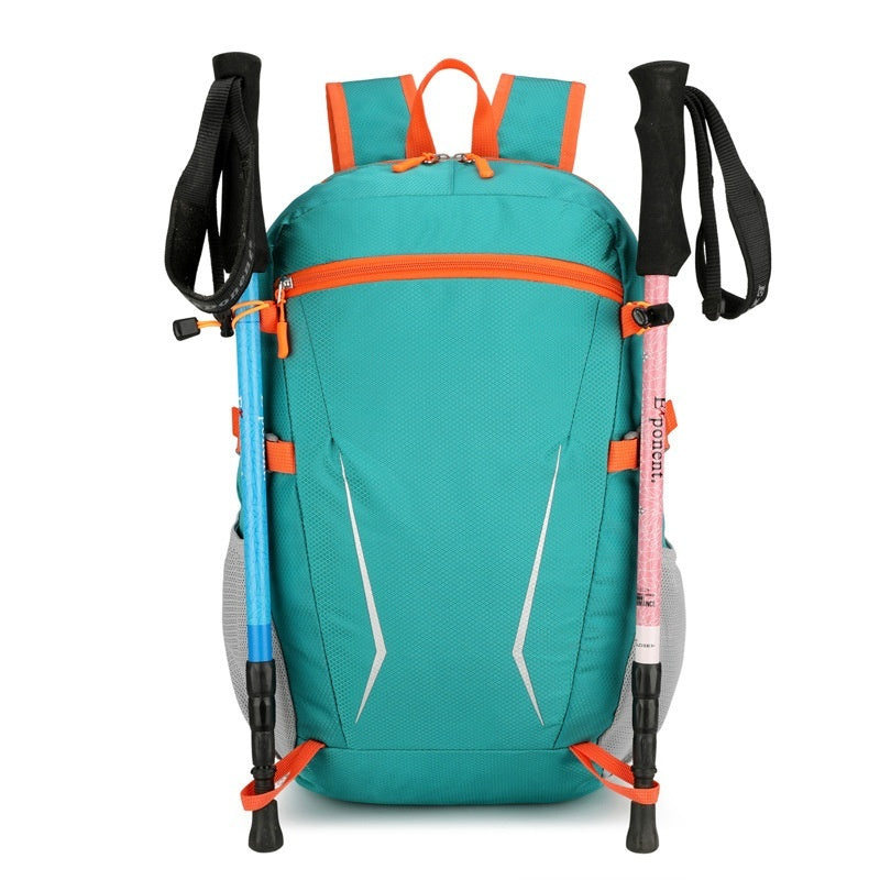 Large-Capacity Water-Repellent Hiking Backpack