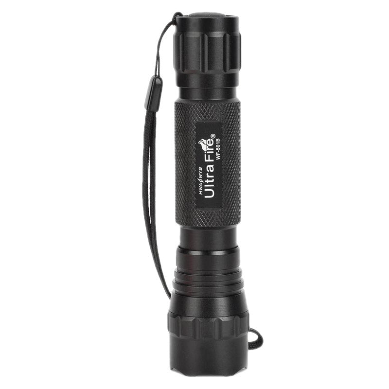 High-Power LED Rechargeable Long-Range Flashlight