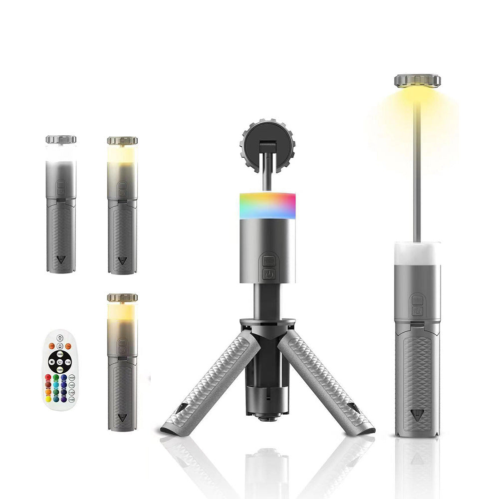 Multi-Functional Portable Camping Lantern with Retractable Bracket