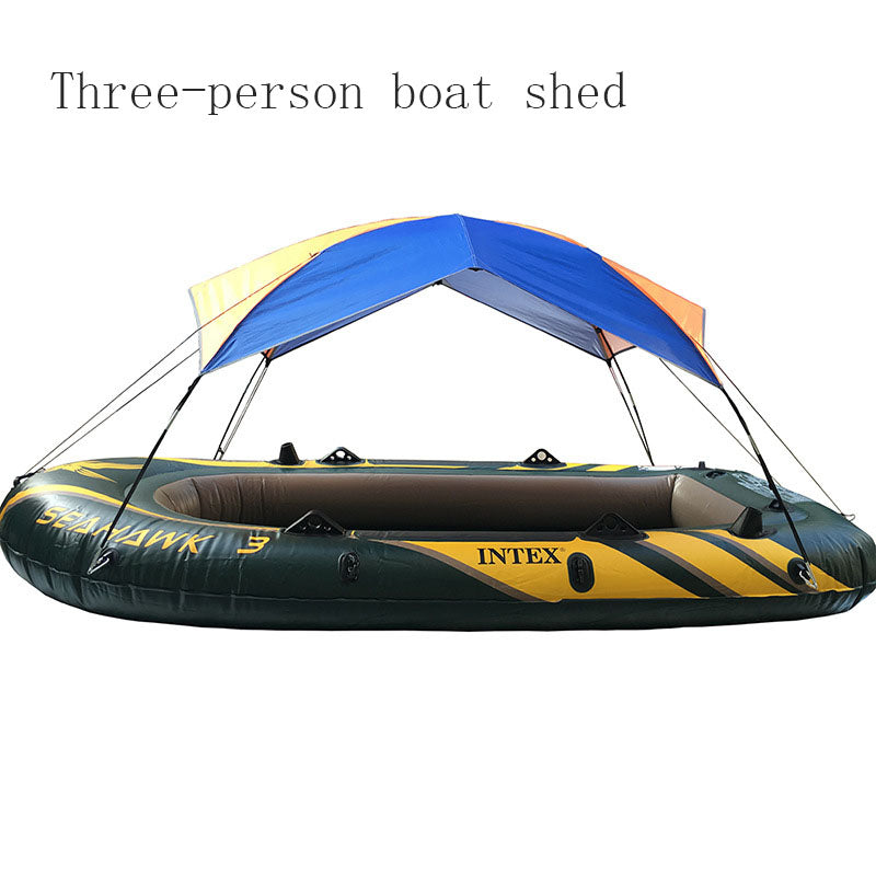 Inflatable Kayak Boat Canopy Sun Shade Waterproof Shelter Tent