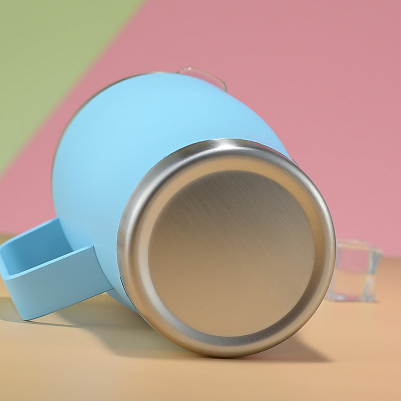 Double-walled Insulated Mug With A Handle