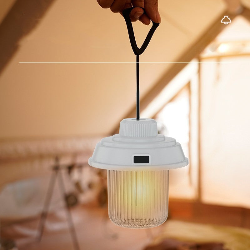 Retro Multi-Functional Rechargeable Camping Lantern
