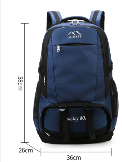 Men's 60L Double-Shoulder Hiking Backpack
