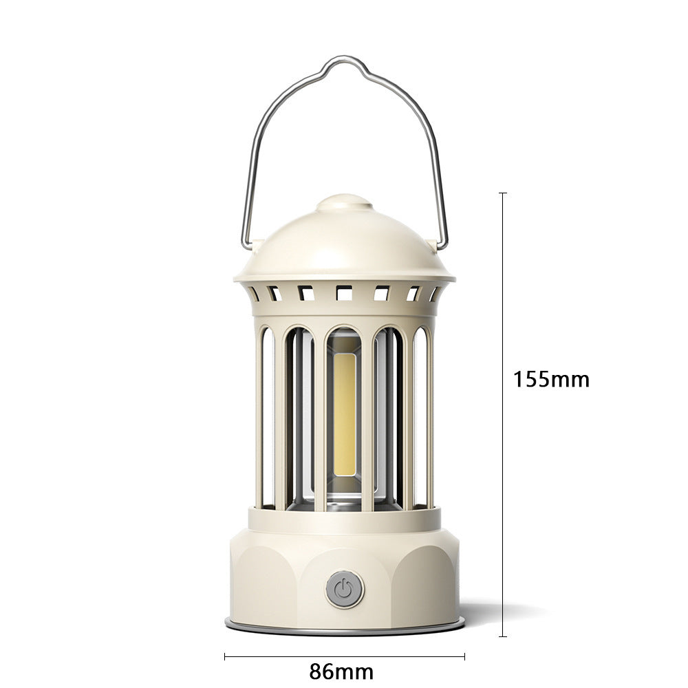 COB Portable Retro Outdoor Camping Lantern
