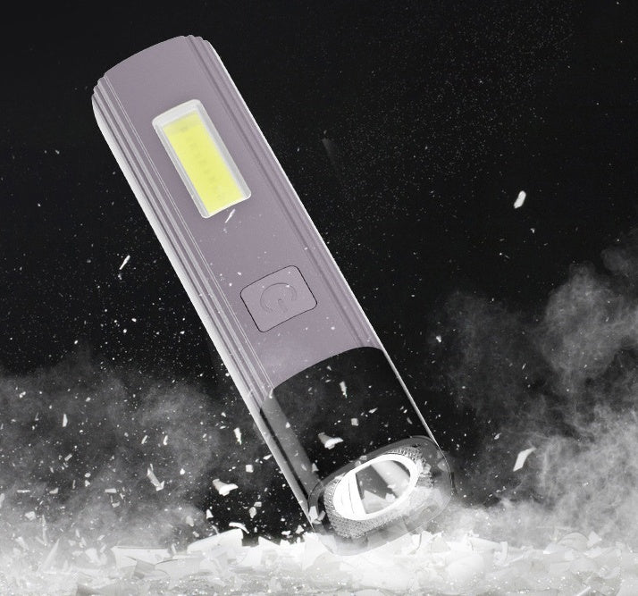 Rechargeable Mini COB Portable Flashlight