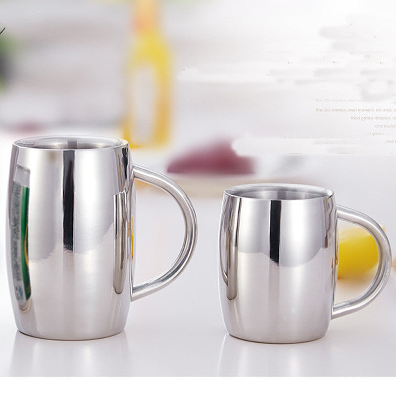 Double Wall Stainless Steel Insulated Coffee Tumbler Mug
