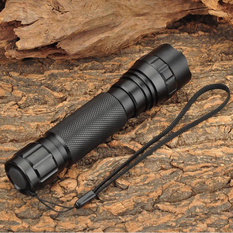 High-Power LED Rechargeable Long-Range Flashlight