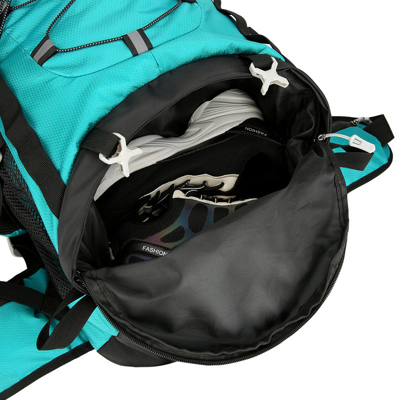 60L Large-Capacity Outdoor Hiking Backpack