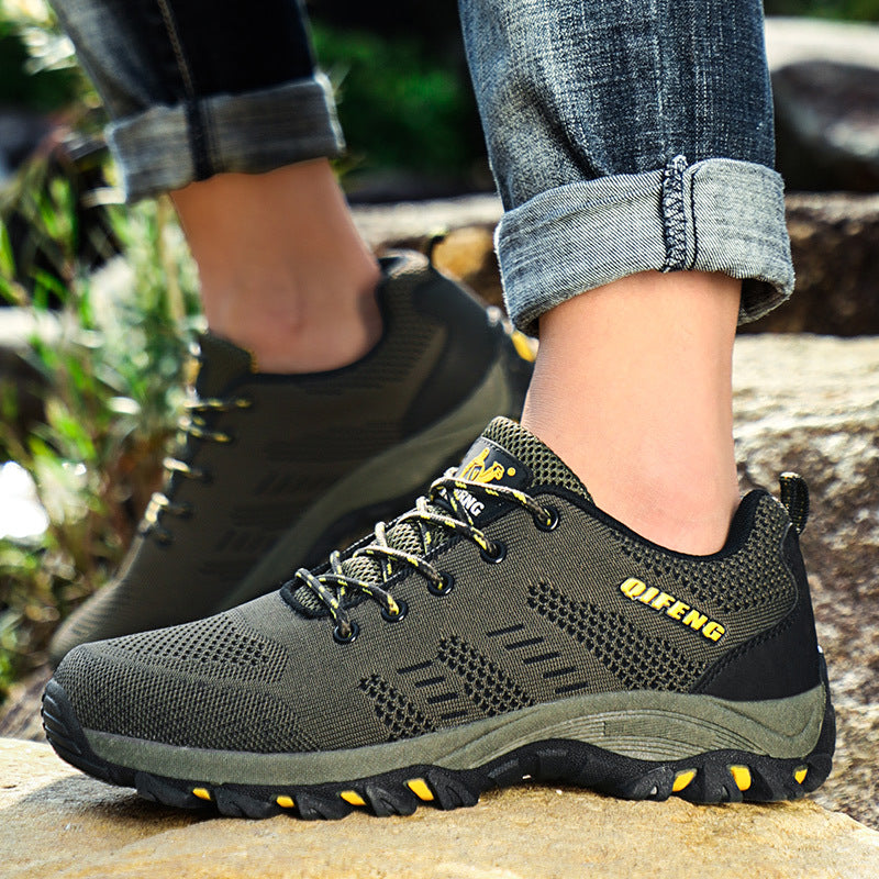 Summer Breathable Mesh Outdoor Hiking Shoes