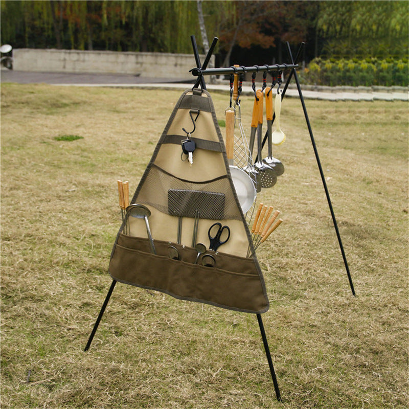Foldable Outdoor Camping Tableware Set with Bag